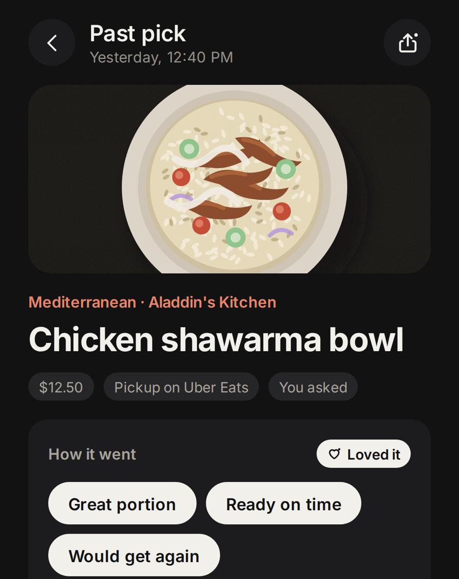 FlickChoice: One pick, no scrolling.